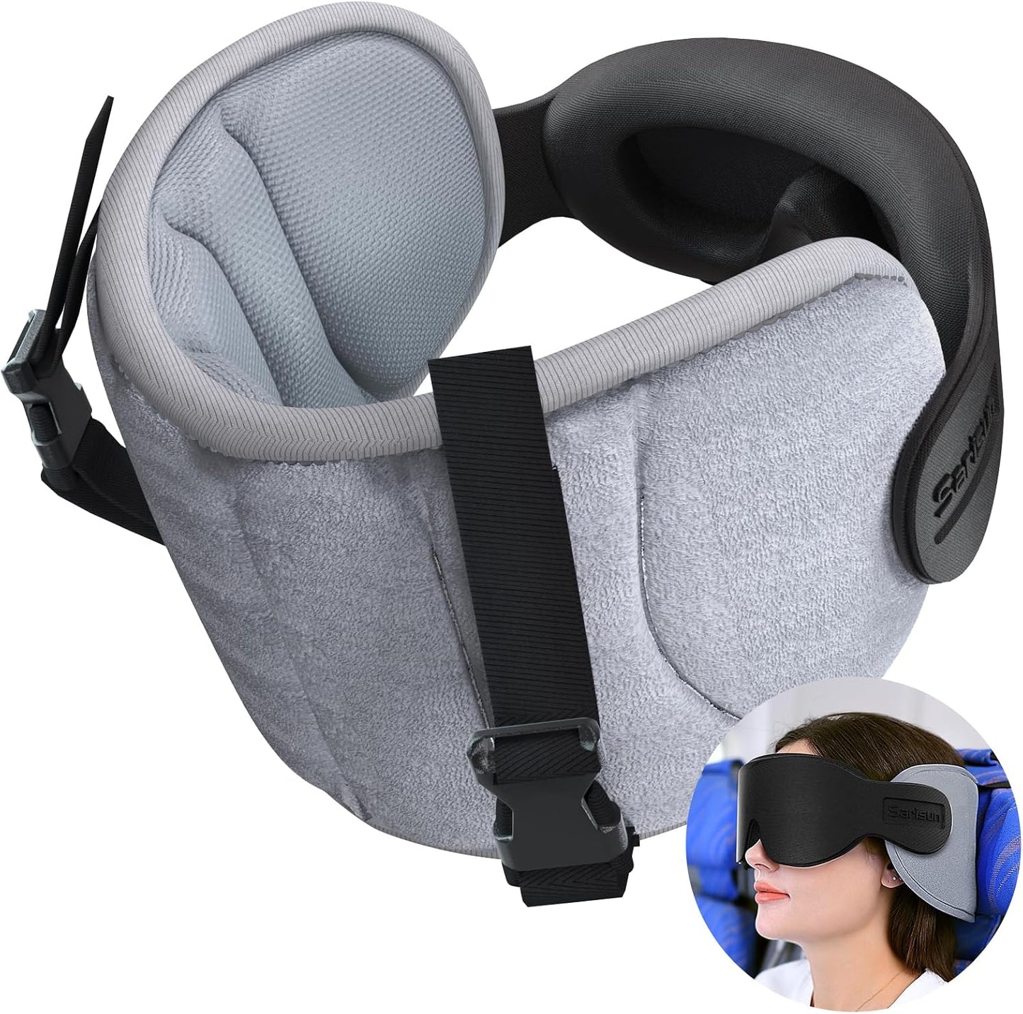 Travel Pillows for Airplanes, Stable Head Support, Travel Essential