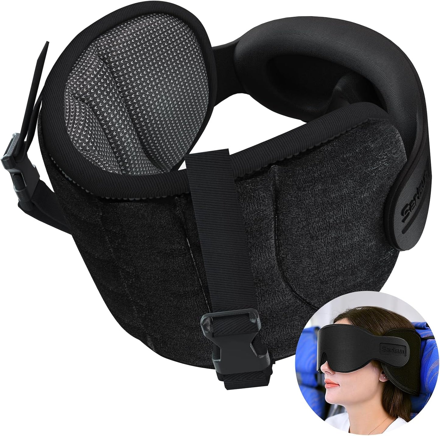 Travel Pillows for Airplanes, Stable Head Support, Travel Essential