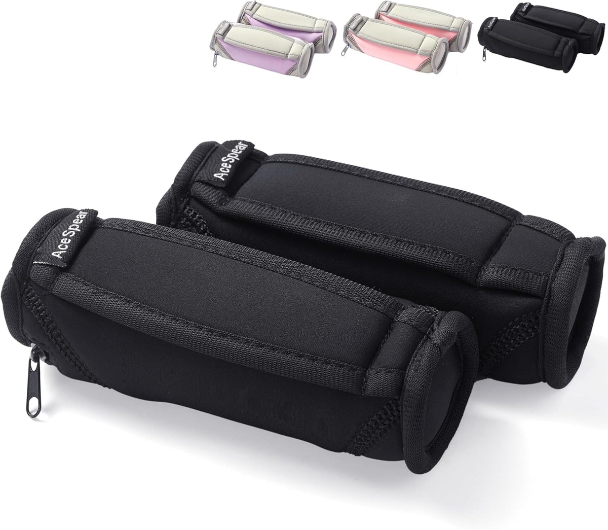 Hand Weights for Women Men 1lb 2lbs 3lbs 4lbs Soft Dumbbells of 2, Detachable Walking Weight for Aerobics, Jogging, Running