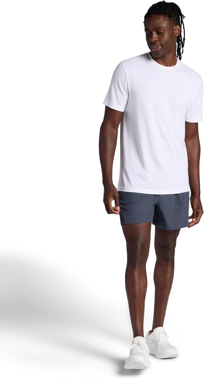 Men's Veda 5” Short with Brief, Standard Fit, Stretch Lightweight Material