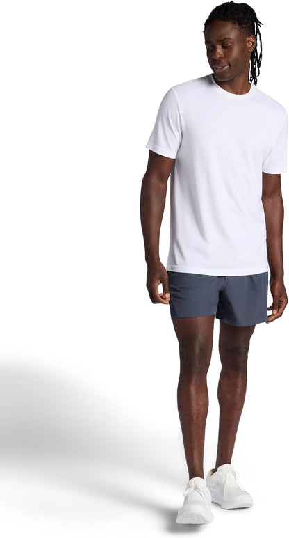Men's Veda 5” Short with Brief, Standard Fit, Stretch Lightweight Material