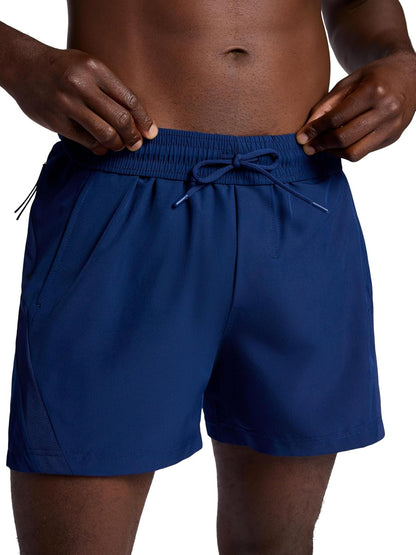 Men's Veda 5” Short with Brief, Standard Fit, Stretch Lightweight Material