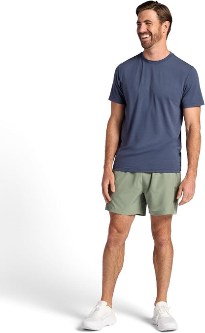 Men's Veda 5” Short with Brief, Standard Fit, Stretch Lightweight Material