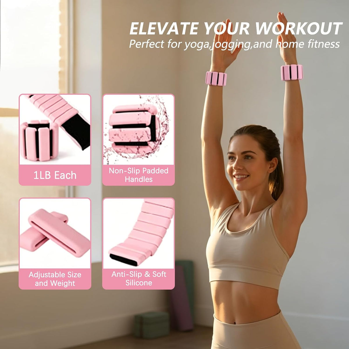 Pilates Kit, Home Pilates Workout Kit for Women, Pilates Equipment
