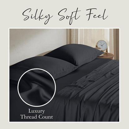 Luxury Bamboo Viscose King Size Pillowcase Set