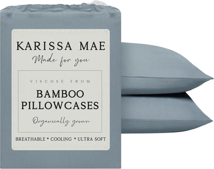 Luxury Bamboo Viscose King Size Pillowcase Set