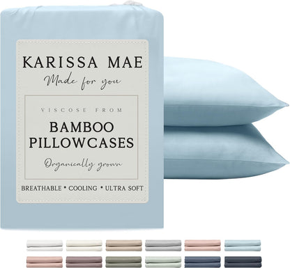 Luxury Bamboo Viscose King Size Pillowcase Set
