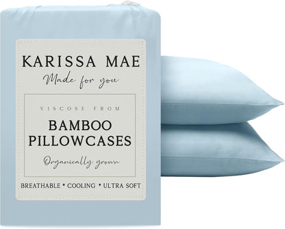 Luxury Bamboo Viscose King Size Pillowcase Set