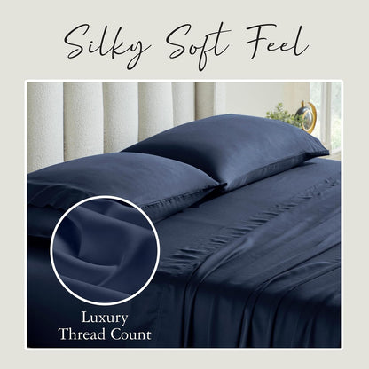 Luxury Bamboo Viscose King Size Pillowcase Set