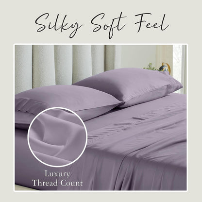 Luxury Bamboo Viscose King Size Pillowcase Set