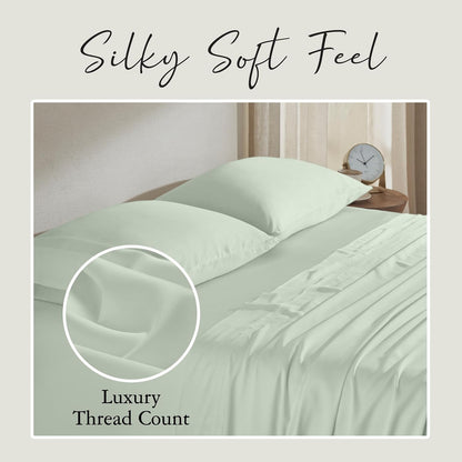 Luxury Bamboo Viscose King Size Pillowcase Set