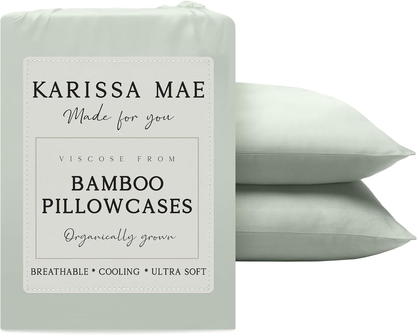 Luxury Bamboo Viscose King Size Pillowcase Set