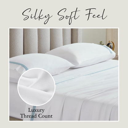 Luxury Bamboo Viscose King Size Pillowcase Set