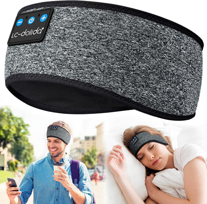 Sleep Headphones Headband Bluetooth 5.4, Sports Headband Earphones Wireless with Speaker Microphone USB C for Women Sleeping Gift Workout Jogging Yoga Insomnia Travel Meditation, Butterfly