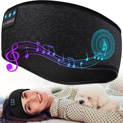 Sleep Headphones Headband Bluetooth 5.4, Sports Headband Earphones Wireless with Speaker Microphone USB C for Women Sleeping Gift Workout Jogging Yoga Insomnia Travel Meditation, Butterfly