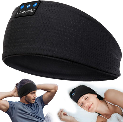 Sleep Headphones Headband Bluetooth 5.4, Sports Headband Earphones Wireless with Speaker Microphone USB C for Women Sleeping Gift Workout Jogging Yoga Insomnia Travel Meditation, Butterfly