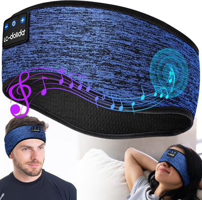 Sleep Headphones Headband Bluetooth 5.4, Sports Headband Earphones Wireless with Speaker Microphone USB C for Women Sleeping Gift Workout Jogging Yoga Insomnia Travel Meditation, Butterfly