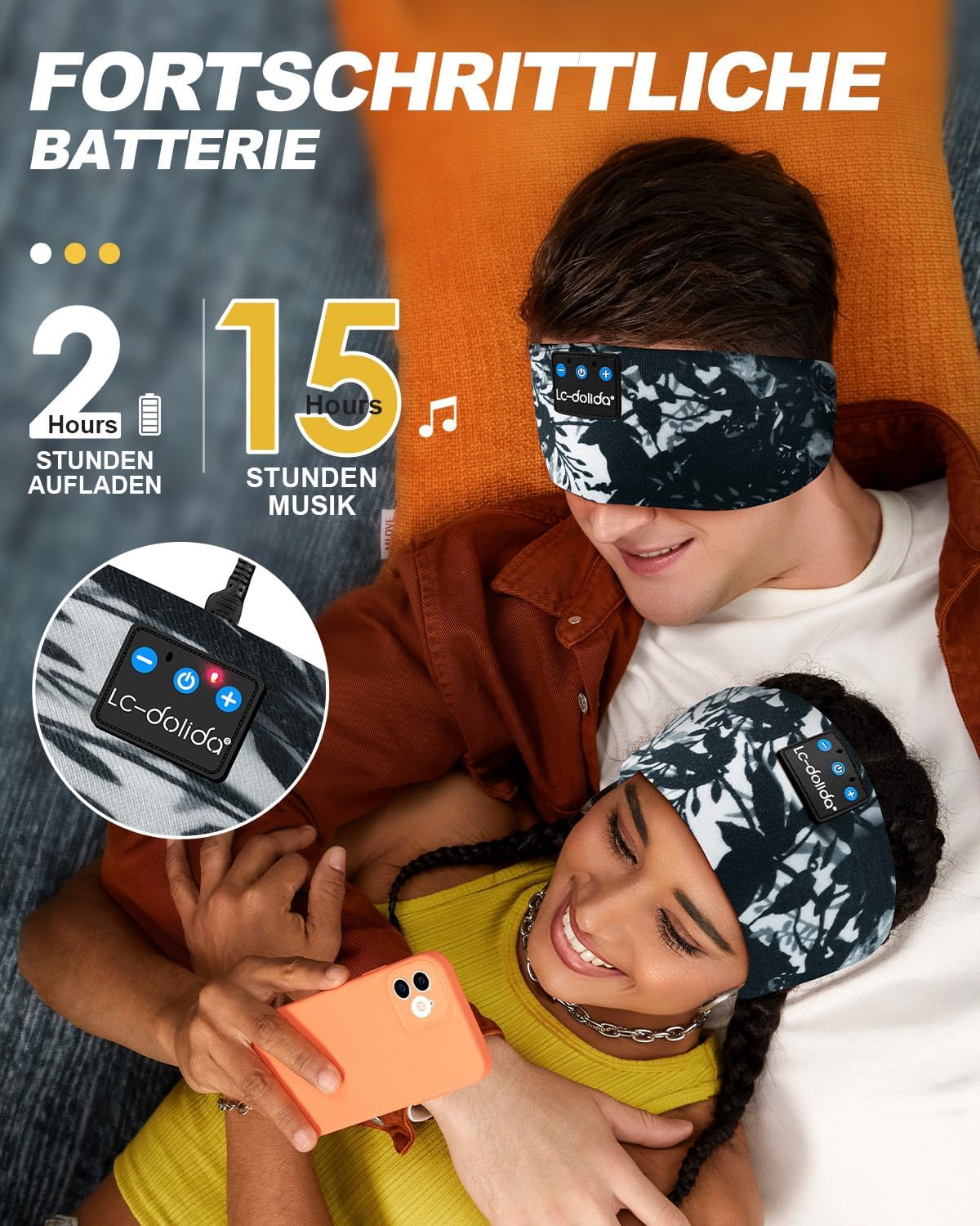Sleep Headphones Headband Bluetooth 5.4, Sports Headband Earphones Wireless with Speaker Microphone USB C for Women Sleeping Gift Workout Jogging Yoga Insomnia Travel Meditation, Butterfly