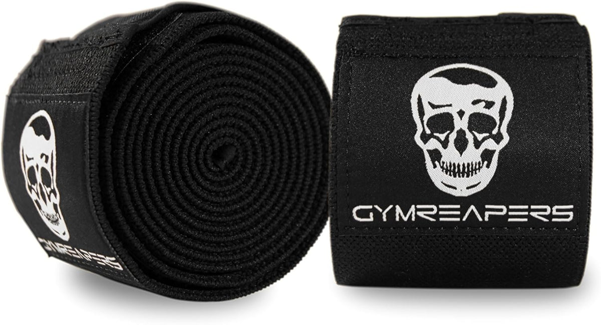 Knee Wraps for Squats and Powerlifting 72 Inch Compression Wraps with Strap for Men & Women Weightlifting Support