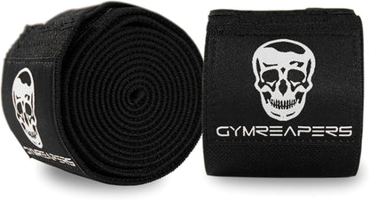 Knee Wraps for Squats and Powerlifting 72 Inch Compression Wraps with Strap for Men & Women Weightlifting Support