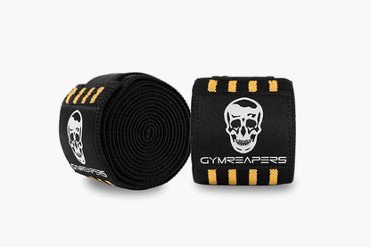 Knee Wraps for Squats and Powerlifting 72 Inch Compression Wraps with Strap for Men & Women Weightlifting Support