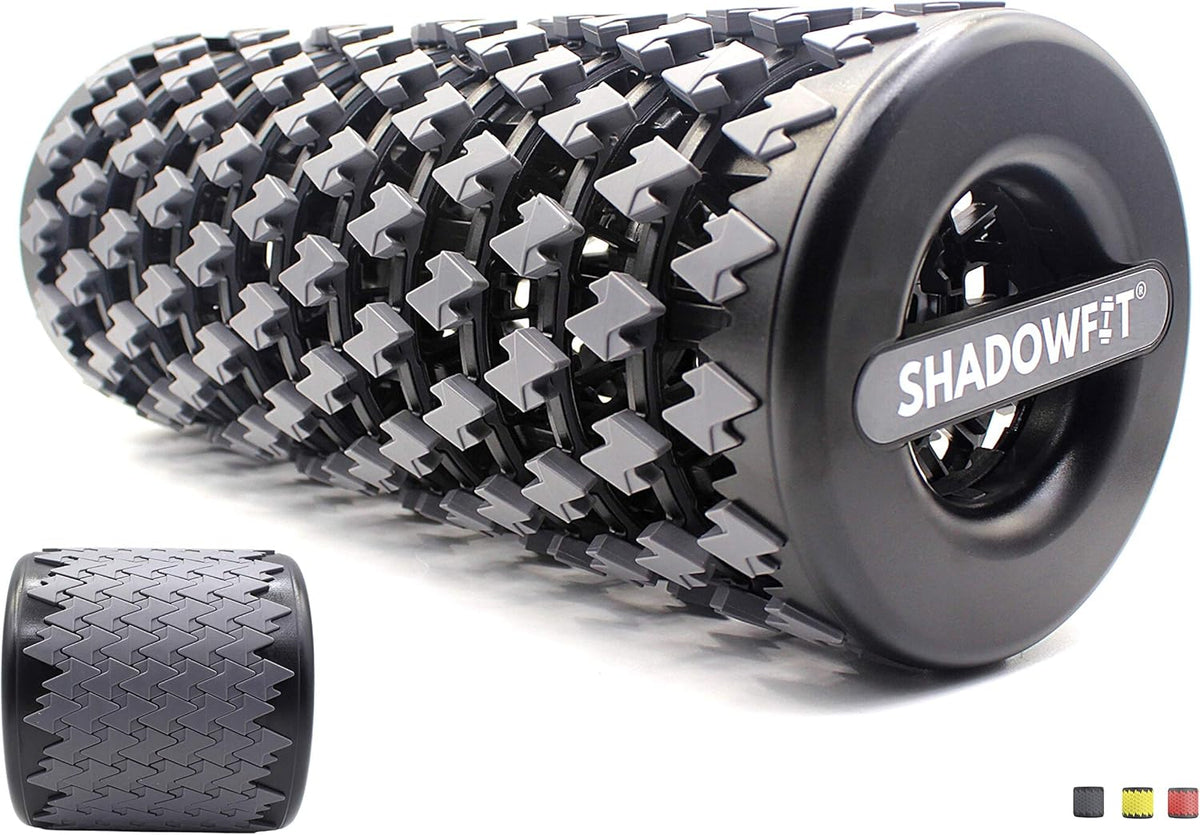 Adjustable Foam Roller Equipment for Sore Muscle, Tissues ∣ Massage Rollers for Maximum Tension Relief ∣ High Density Foam for Deep Tissue Pain Relief, Thigh, Arms (Red)