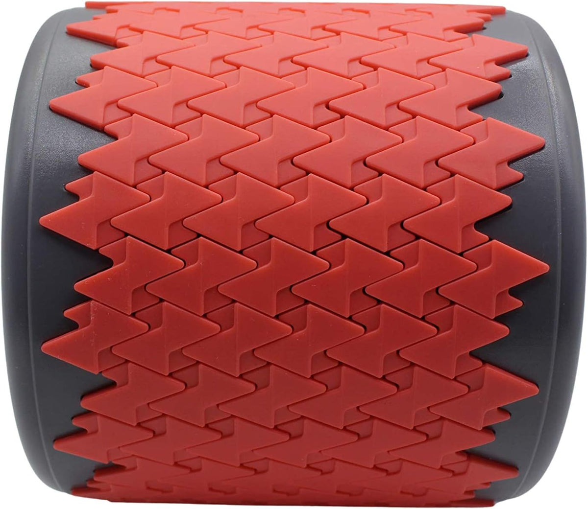 Adjustable Foam Roller Equipment for Sore Muscle, Tissues ∣ Massage Rollers for Maximum Tension Relief ∣ High Density Foam for Deep Tissue Pain Relief, Thigh, Arms (Red)