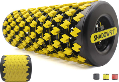 Adjustable Foam Roller Equipment for Sore Muscle, Tissues ∣ Massage Rollers for Maximum Tension Relief ∣ High Density Foam for Deep Tissue Pain Relief, Thigh, Arms (Red)