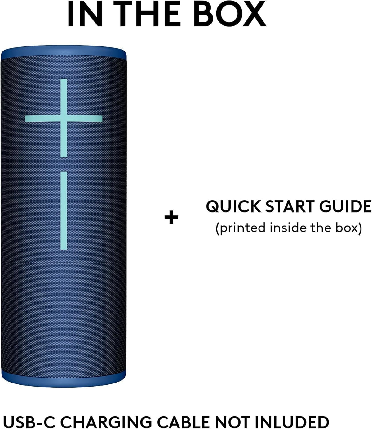 MEGABOOM 4 Portable Waterproof Bluetooth Speaker with Immersive 360-Degree Sound and Balanced Bass, Floating Speaker with 20-Hour Battery and 147ft (45m) Range - Blue