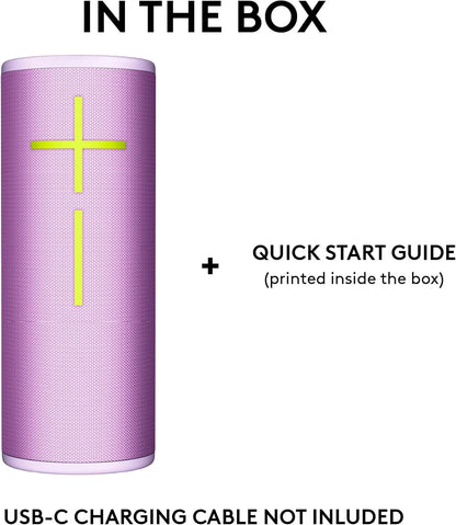 MEGABOOM 4 Portable Waterproof Bluetooth Speaker with Immersive 360-Degree Sound and Balanced Bass, Floating Speaker with 20-Hour Battery and 147ft (45m) Range - Blue