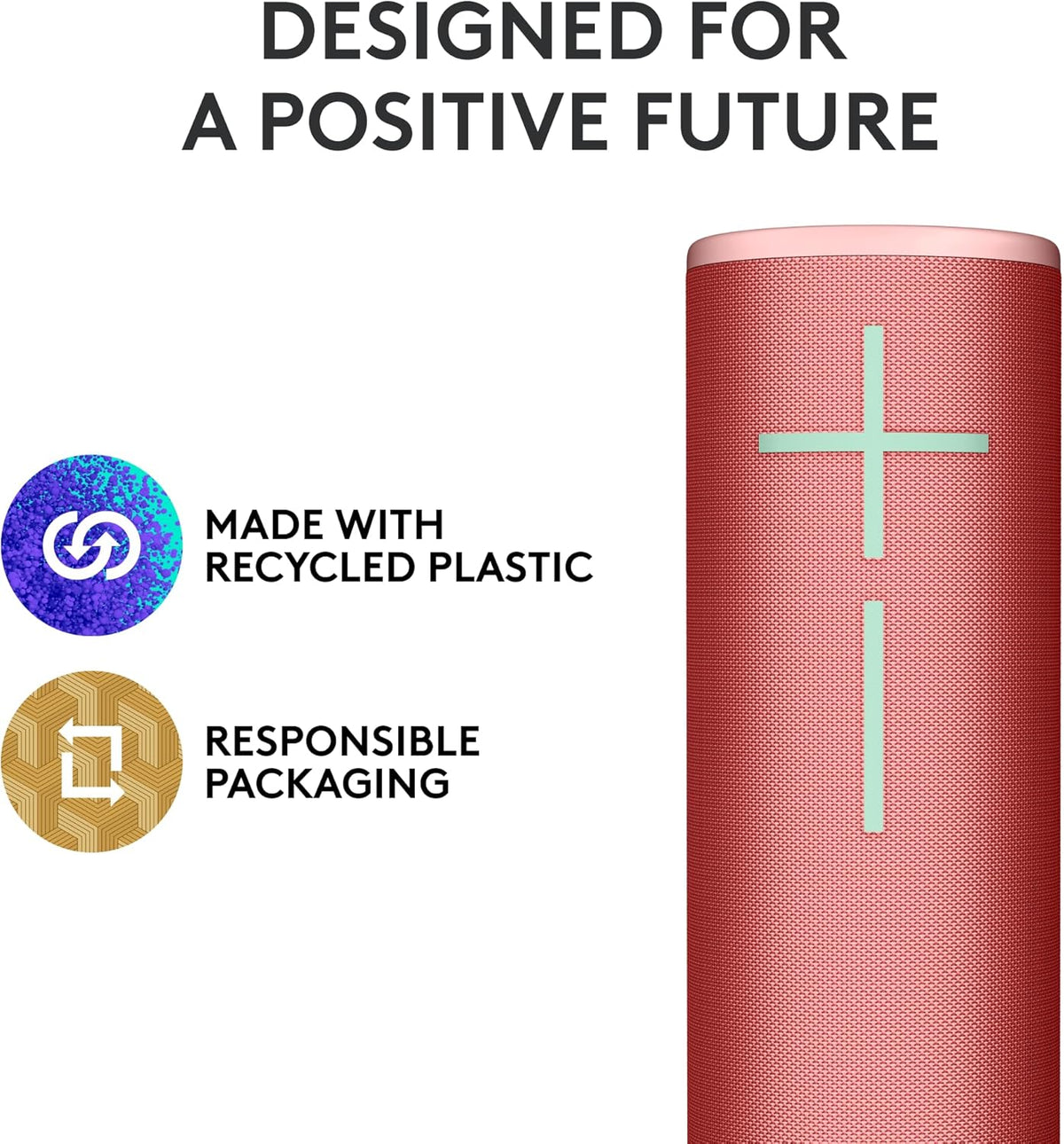 MEGABOOM 4 Portable Waterproof Bluetooth Speaker with Immersive 360-Degree Sound and Balanced Bass, Floating Speaker with 20-Hour Battery and 147ft (45m) Range - Blue