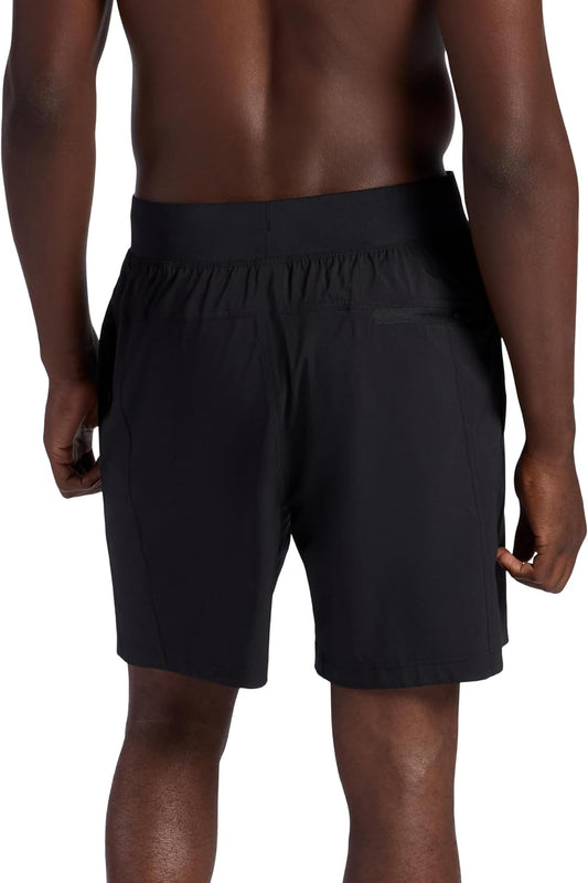 Men's Hatha 2.0 7” Short, Standard Fit, Stretch Lightweight Material, Moisture-Wicking