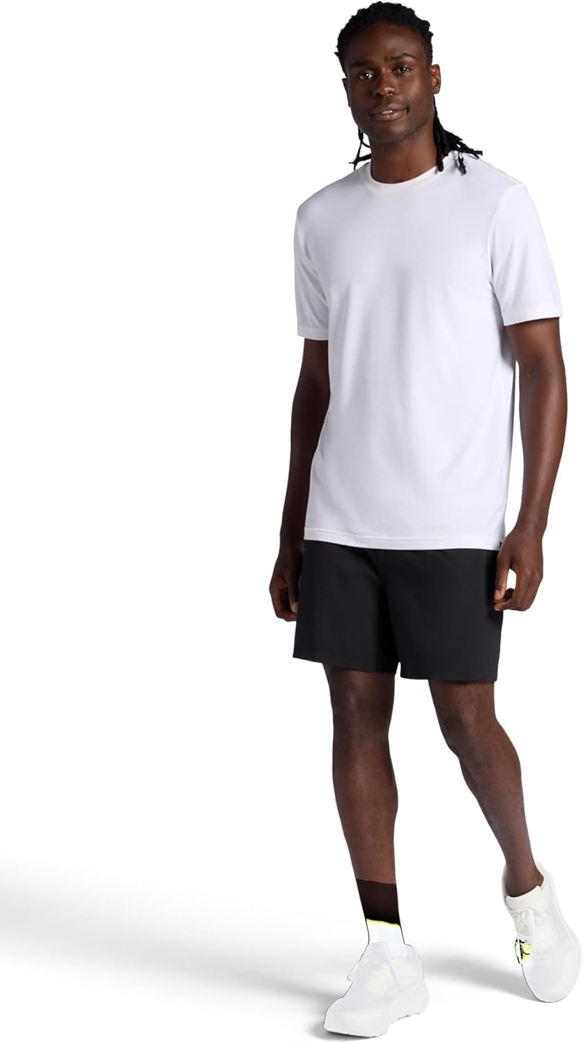 Men's Hatha 2.0 7” Short, Standard Fit, Stretch Lightweight Material, Moisture-Wicking