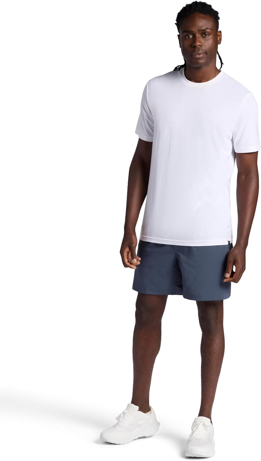 Men's Hatha 2.0 7” Short, Standard Fit, Stretch Lightweight Material, Moisture-Wicking