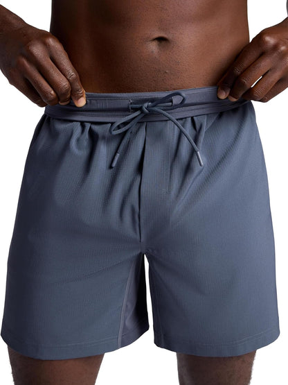 Men's Hatha 2.0 7” Short, Standard Fit, Stretch Lightweight Material, Moisture-Wicking
