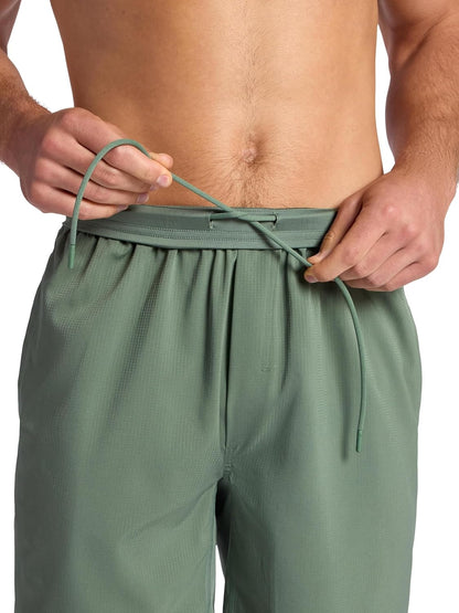 Men's Hatha 2.0 7” Short, Standard Fit, Stretch Lightweight Material, Moisture-Wicking