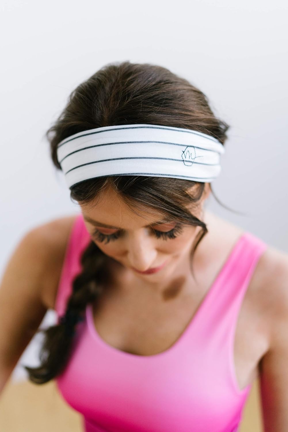 2" Wide Workout Headbands for Women (2 Pack) – Non-Slip Sweatbands for Gym, Running & Yoga
