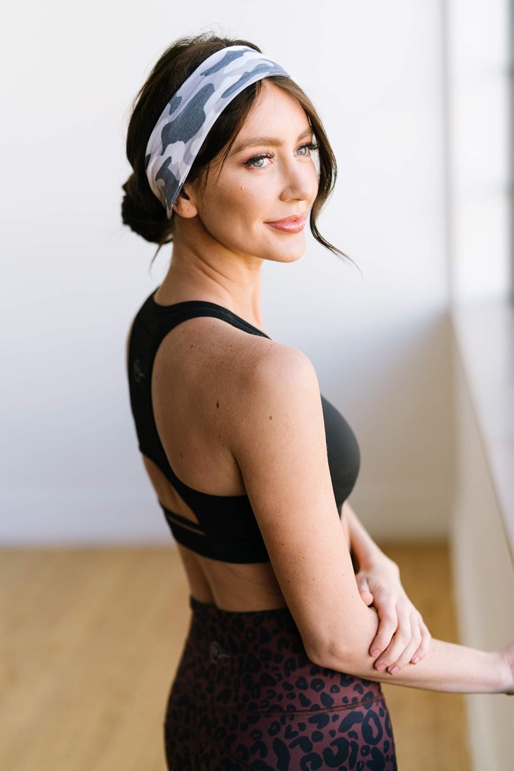 2" Wide Workout Headbands for Women (2 Pack) – Non-Slip Sweatbands for Gym, Running & Yoga
