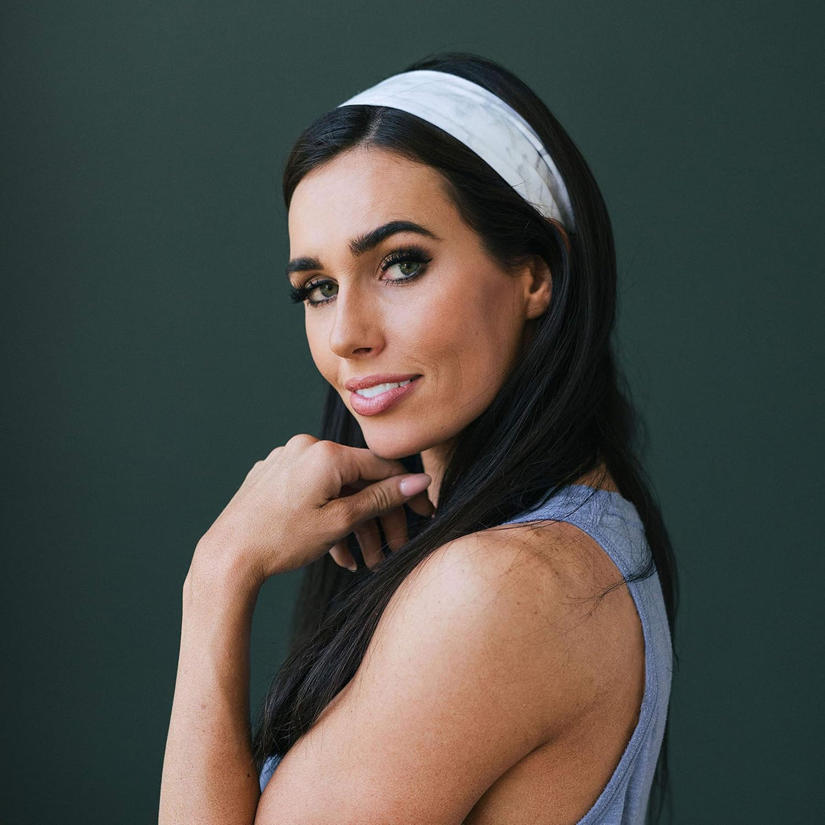 2" Wide Workout Headbands for Women (2 Pack) – Non-Slip Sweatbands for Gym, Running & Yoga