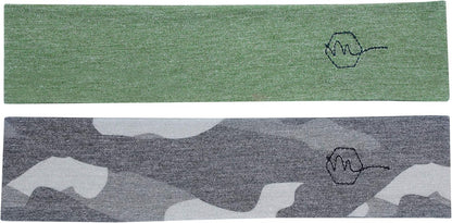 2" Wide Workout Headbands for Women (2 Pack) – Non-Slip Sweatbands for Gym, Running & Yoga