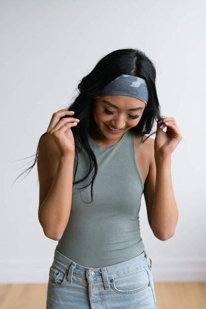 2" Wide Workout Headbands for Women (2 Pack) – Non-Slip Sweatbands for Gym, Running & Yoga