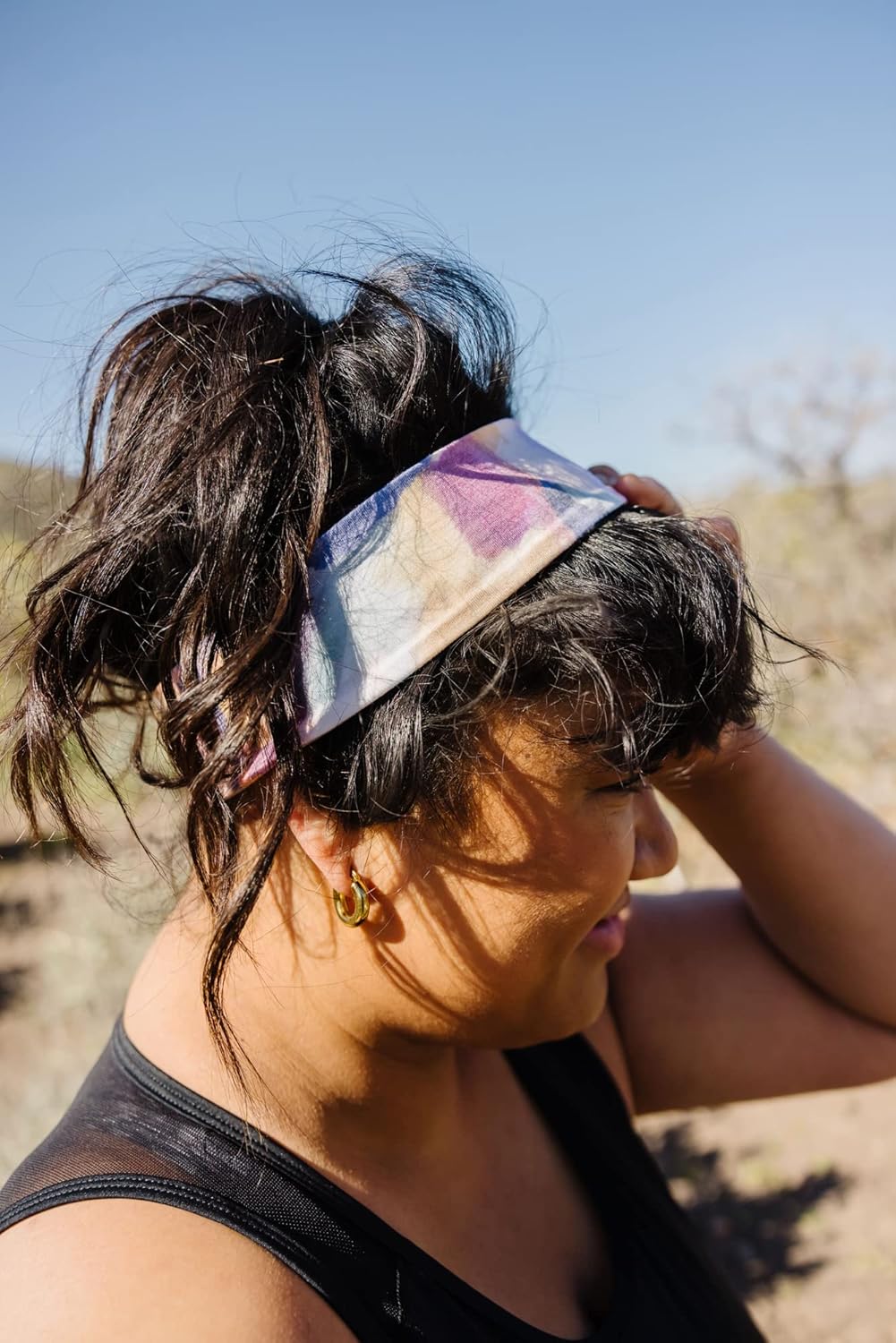 2" Wide Workout Headbands for Women (2 Pack) – Non-Slip Sweatbands for Gym, Running & Yoga