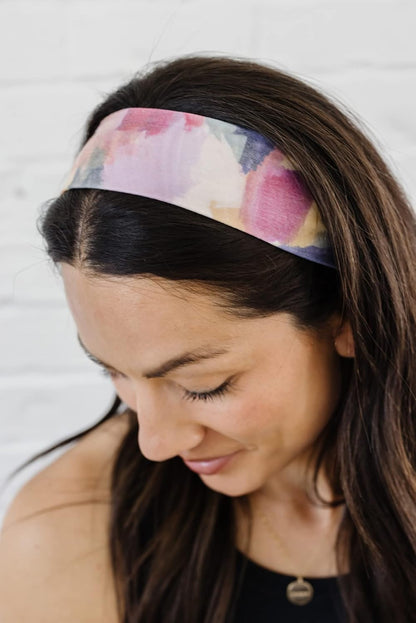 2" Wide Workout Headbands for Women (2 Pack) – Non-Slip Sweatbands for Gym, Running & Yoga