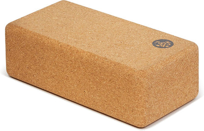 Yoga Block - Fine-Grain Block, Yoga Equipment, Home Gym Accessory, Pilates Tool, Lightweight for Travel, Extra Firm Workout Accessory with Comfortable Edges