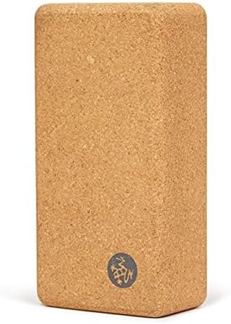 Yoga Block - Fine-Grain Block, Yoga Equipment, Home Gym Accessory, Pilates Tool, Lightweight for Travel, Extra Firm Workout Accessory with Comfortable Edges