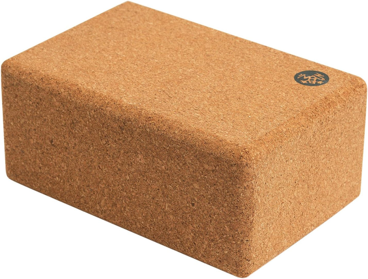 Yoga Block - Fine-Grain Block, Yoga Equipment, Home Gym Accessory, Pilates Tool, Lightweight for Travel, Extra Firm Workout Accessory with Comfortable Edges