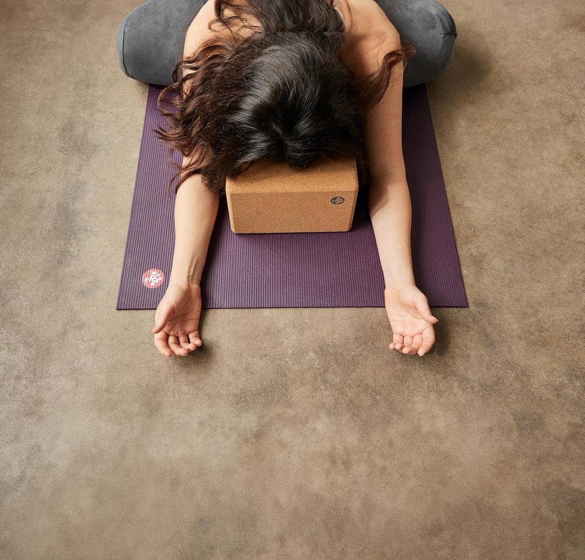 Yoga Block - Fine-Grain Block, Yoga Equipment, Home Gym Accessory, Pilates Tool, Lightweight for Travel, Extra Firm Workout Accessory with Comfortable Edges