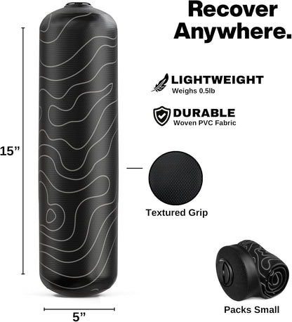 Inflatable Travel Foam Roller for Muscle Recovery and Mobility