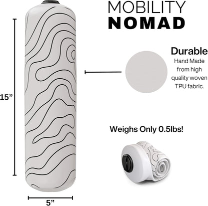Inflatable Travel Foam Roller for Muscle Recovery and Mobility