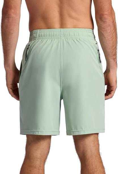 Men's Veda Short, Standard Fit, Stretch Lightweight Material, Moisture-Wicking